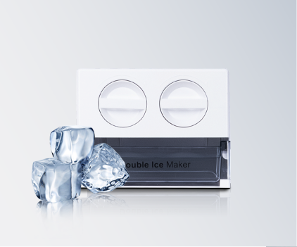 DOUBLE ICE MAKER