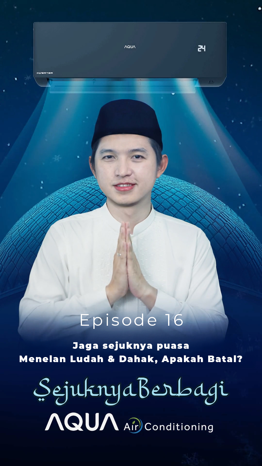 Jaga Sejuknya puasa Menelan ludah & dahak, Apakah Batal?