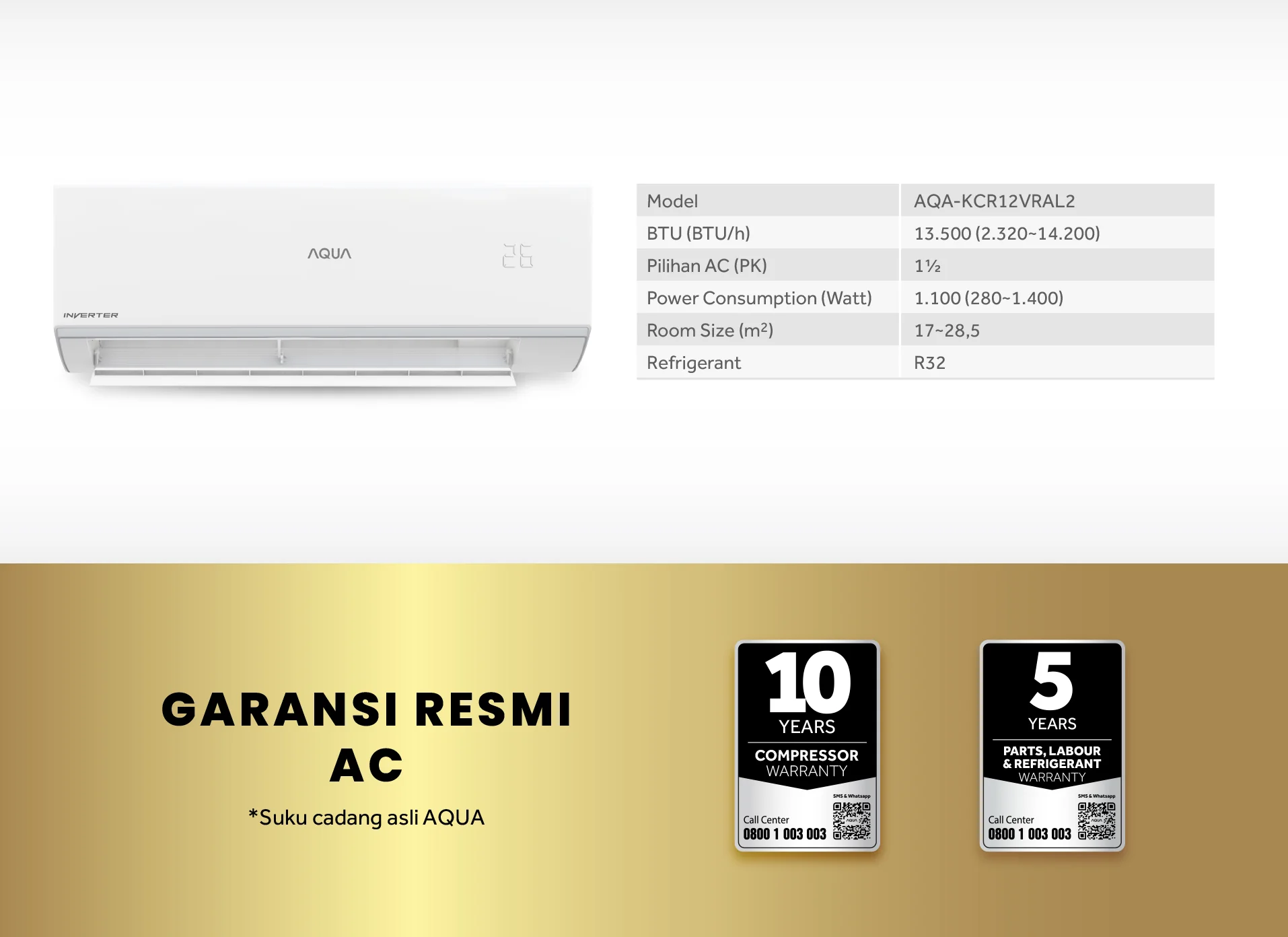 AC AQUA Elektronik AQA-KCR12VRAL2