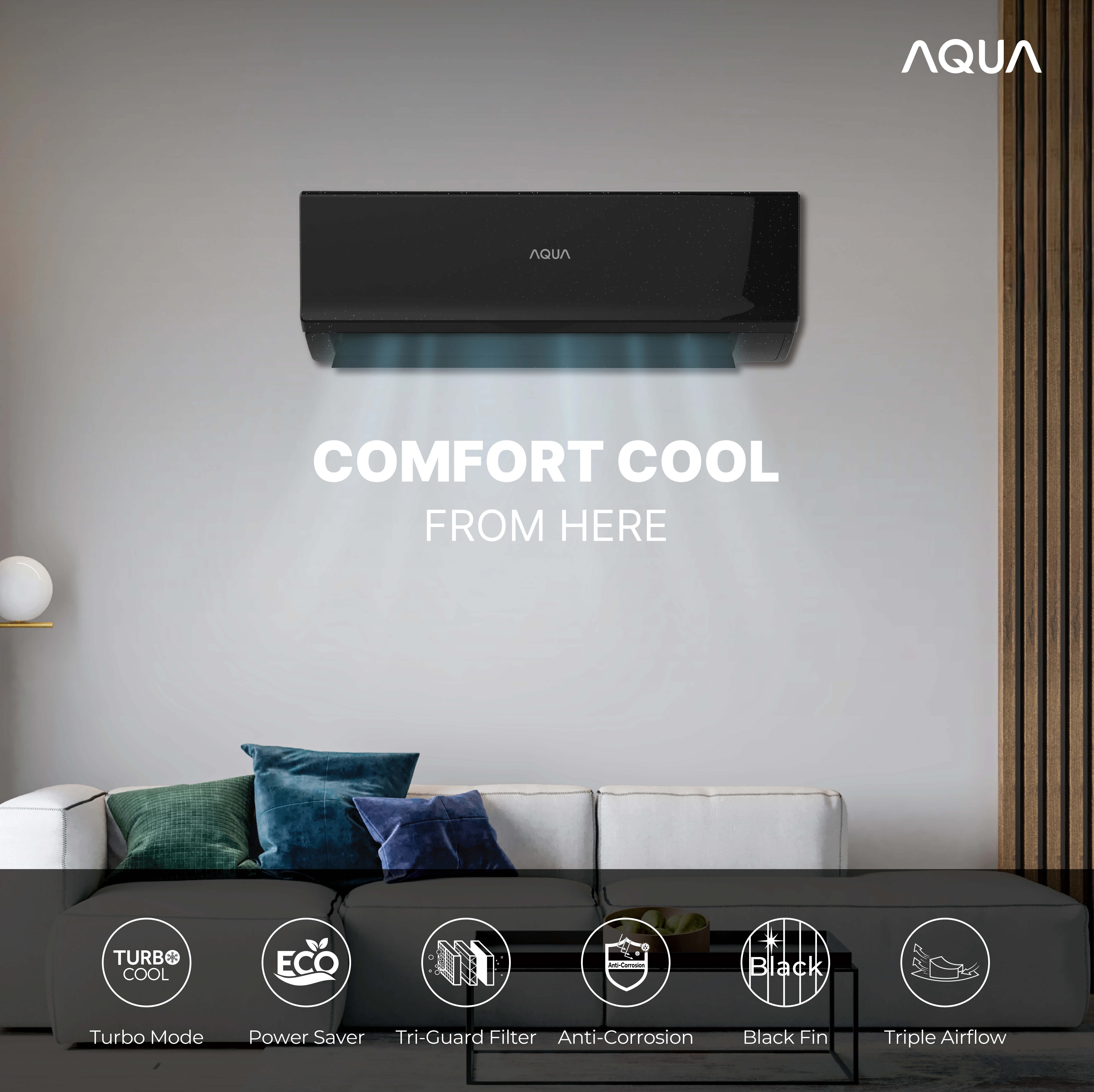 AC AQUA Elektronik AQA-KCR18FQBL3