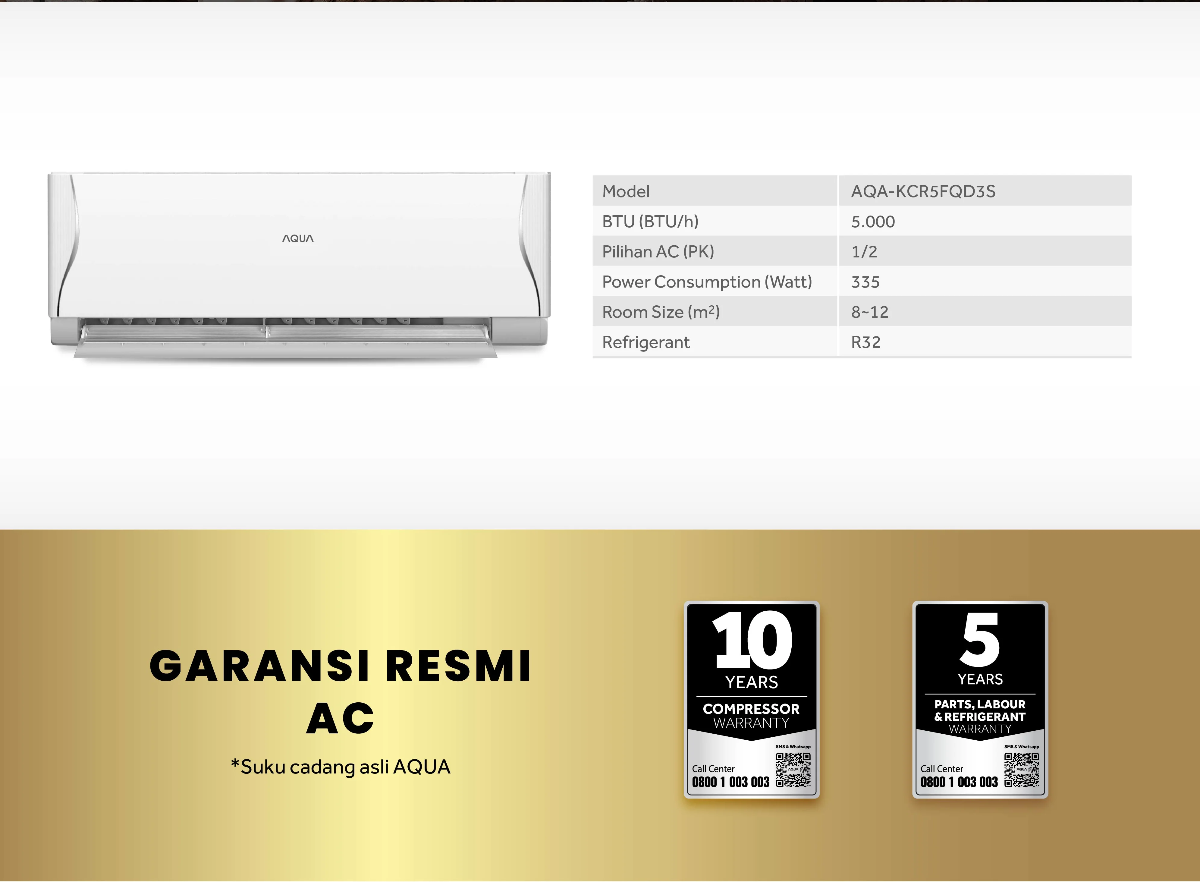 AC AQUA Elektronik AQA-KCR5FQD3S