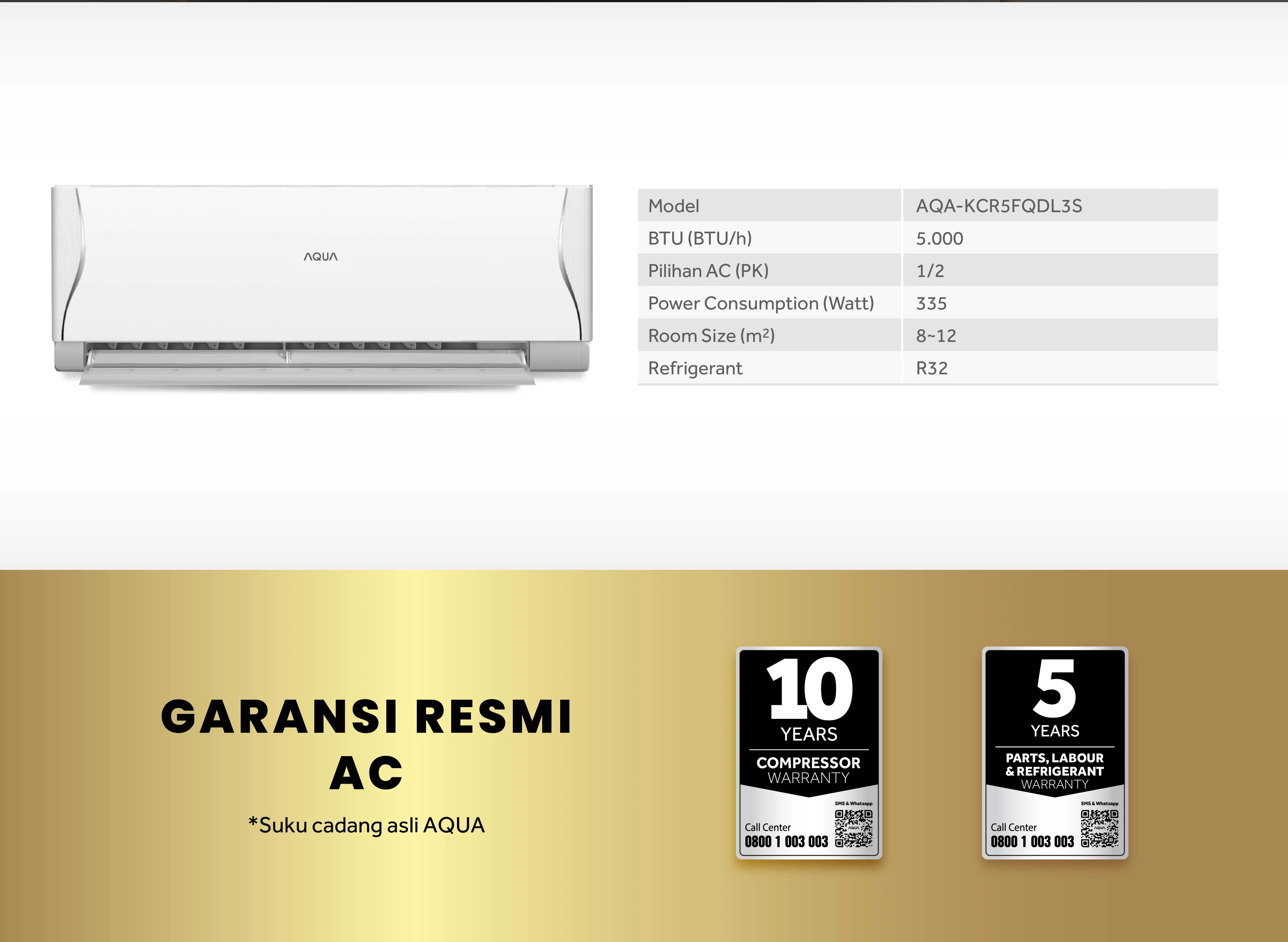 AC AQUA Elektronik AQA-KCR5FQDL3