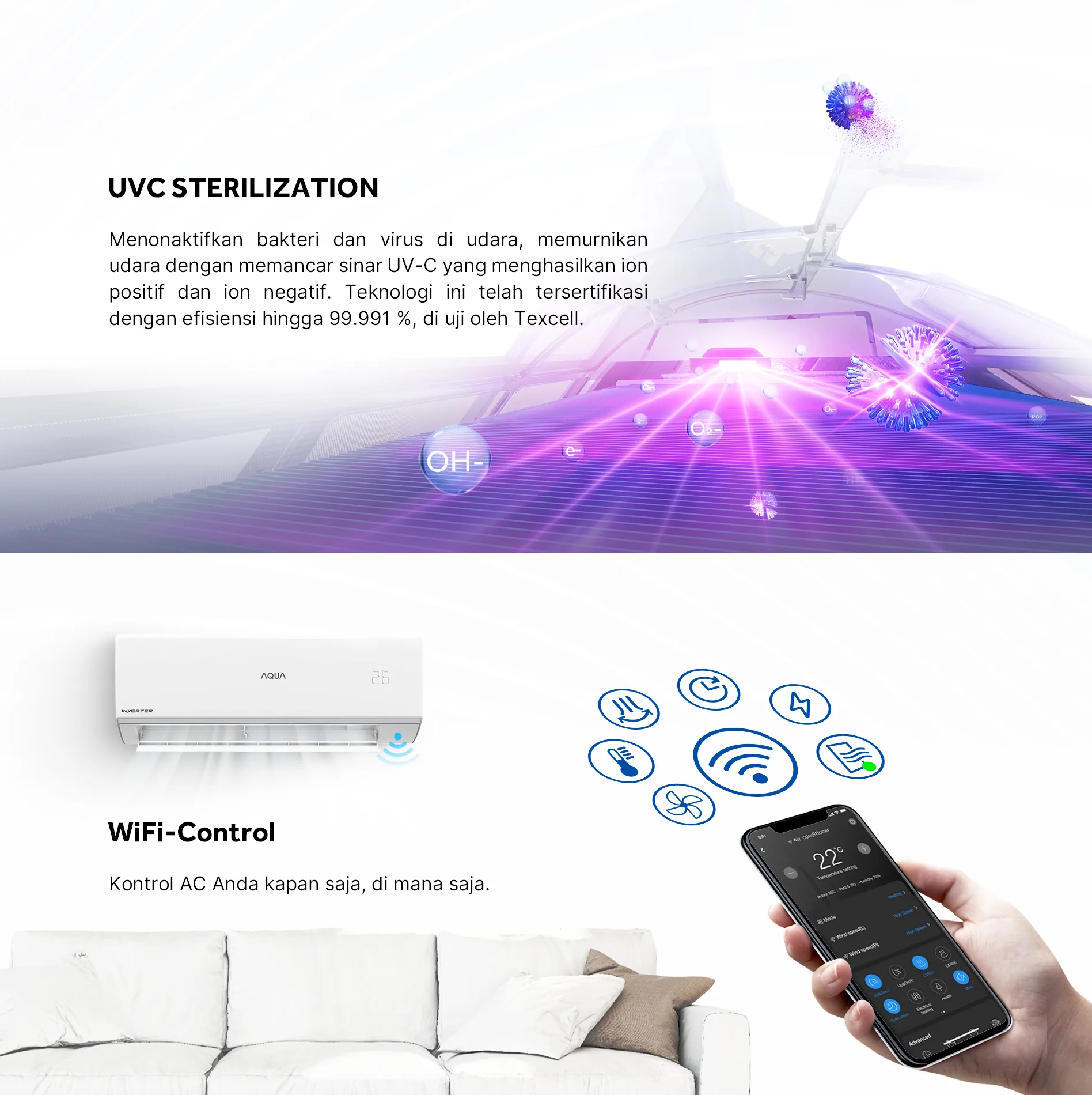 AC AQUA Elektronik AQA-KCR9VRAL