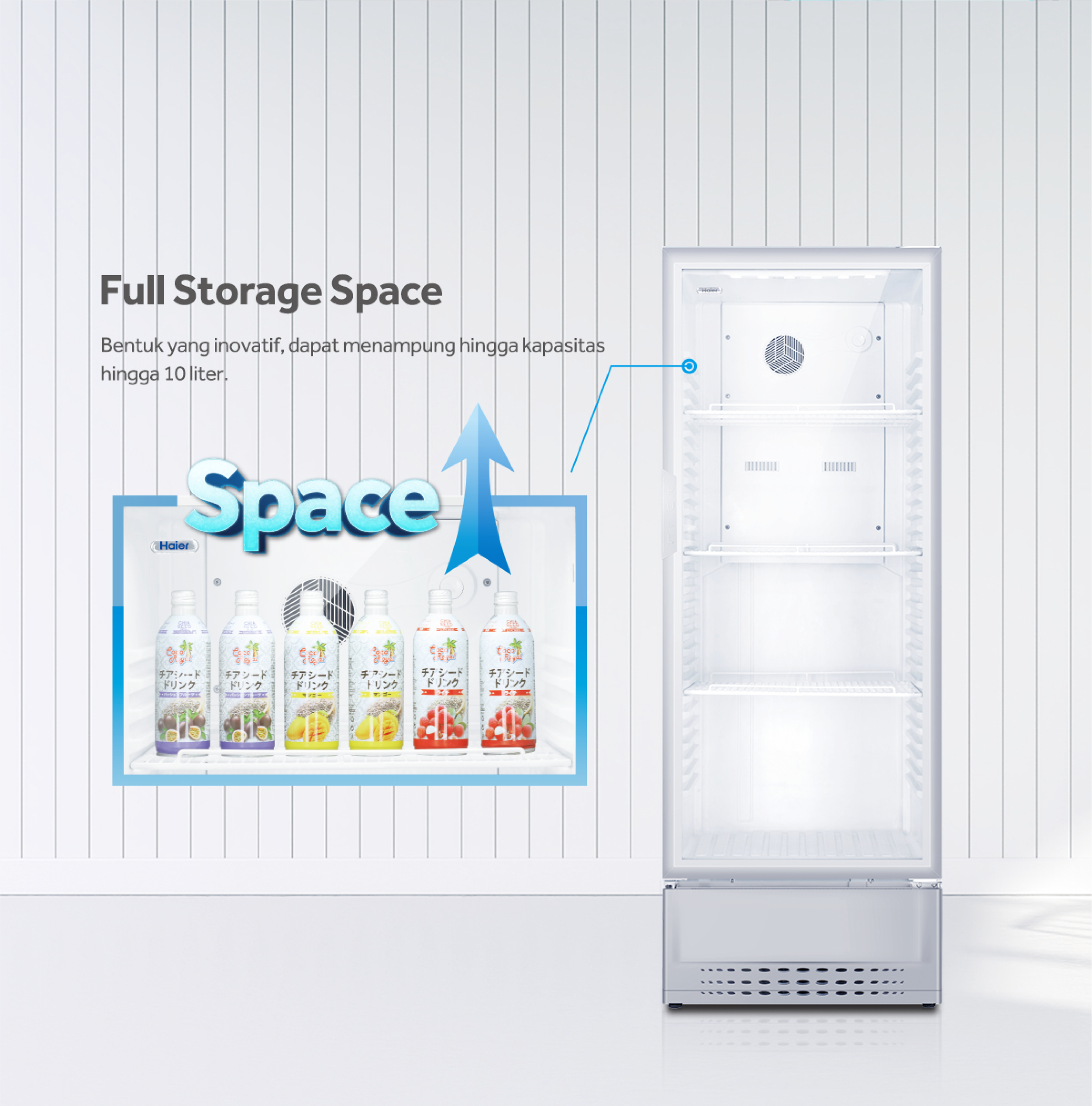 CHEST FREEZER AQUA AQB-240AB