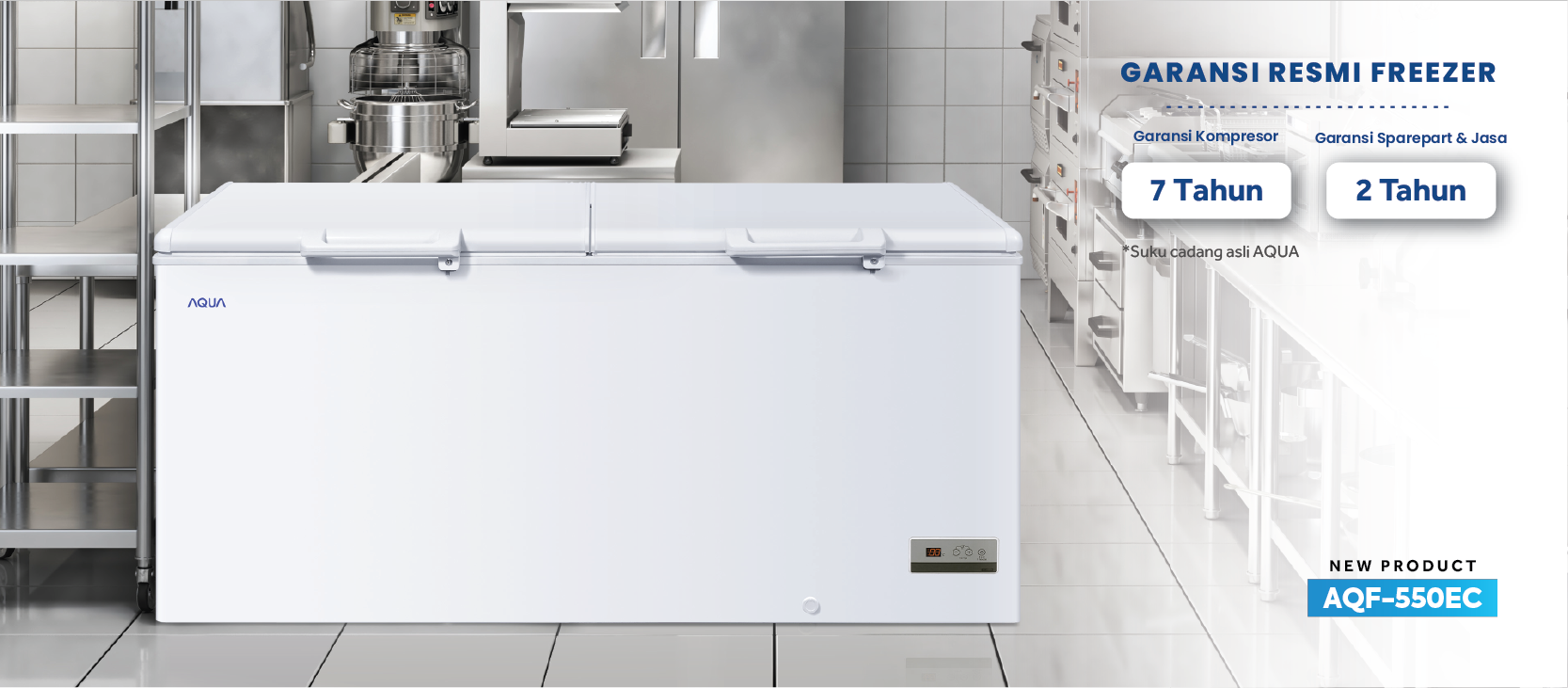 CHEST FREEZER AQUA AQF-550EC