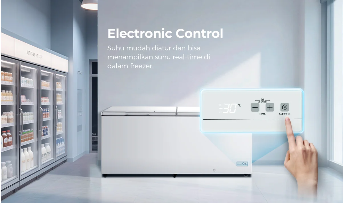Chest Freezer AQUA Elektronik AQF-755EC
