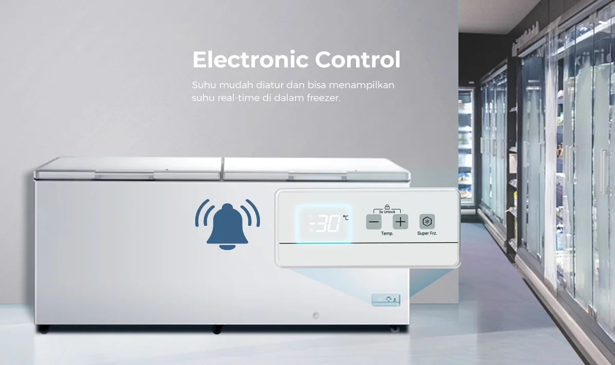 Chest Freezer AQUA Elektronik AQF-755EC
