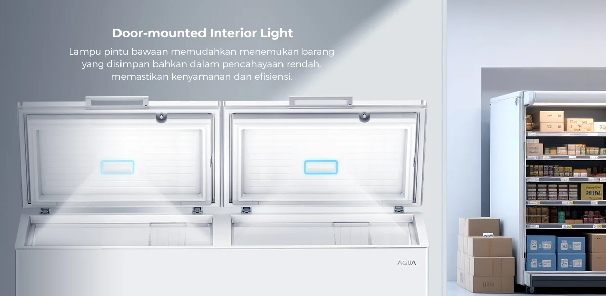 Chest Freezer AQUA Elektronik AQF-755EC