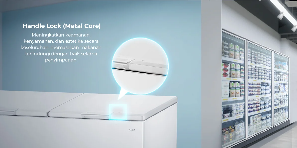 Chest Freezer AQUA Elektronik AQF-755EC