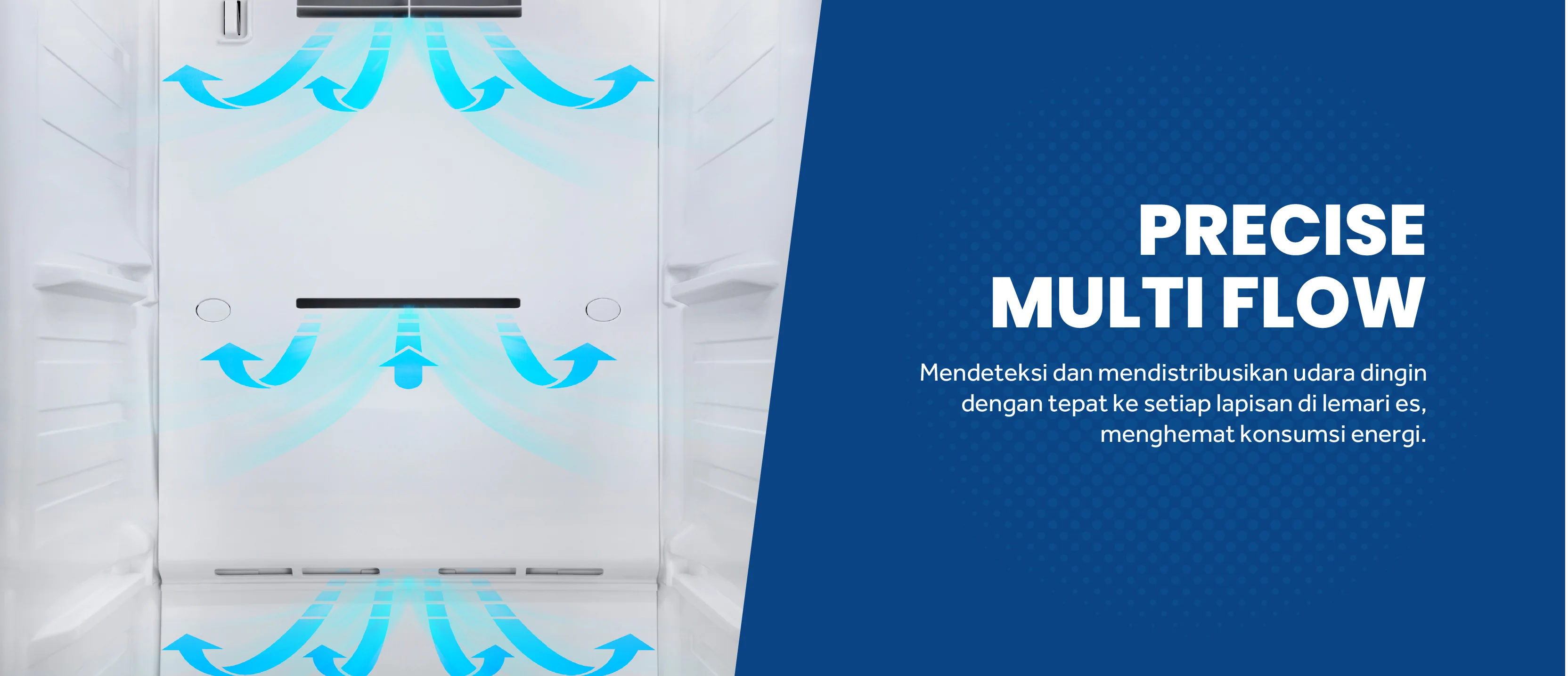Kulkas AQR-565IM Garansi Kompressor 20 Tahun dan Garansi Sparepart & Jasa 12 Bulan