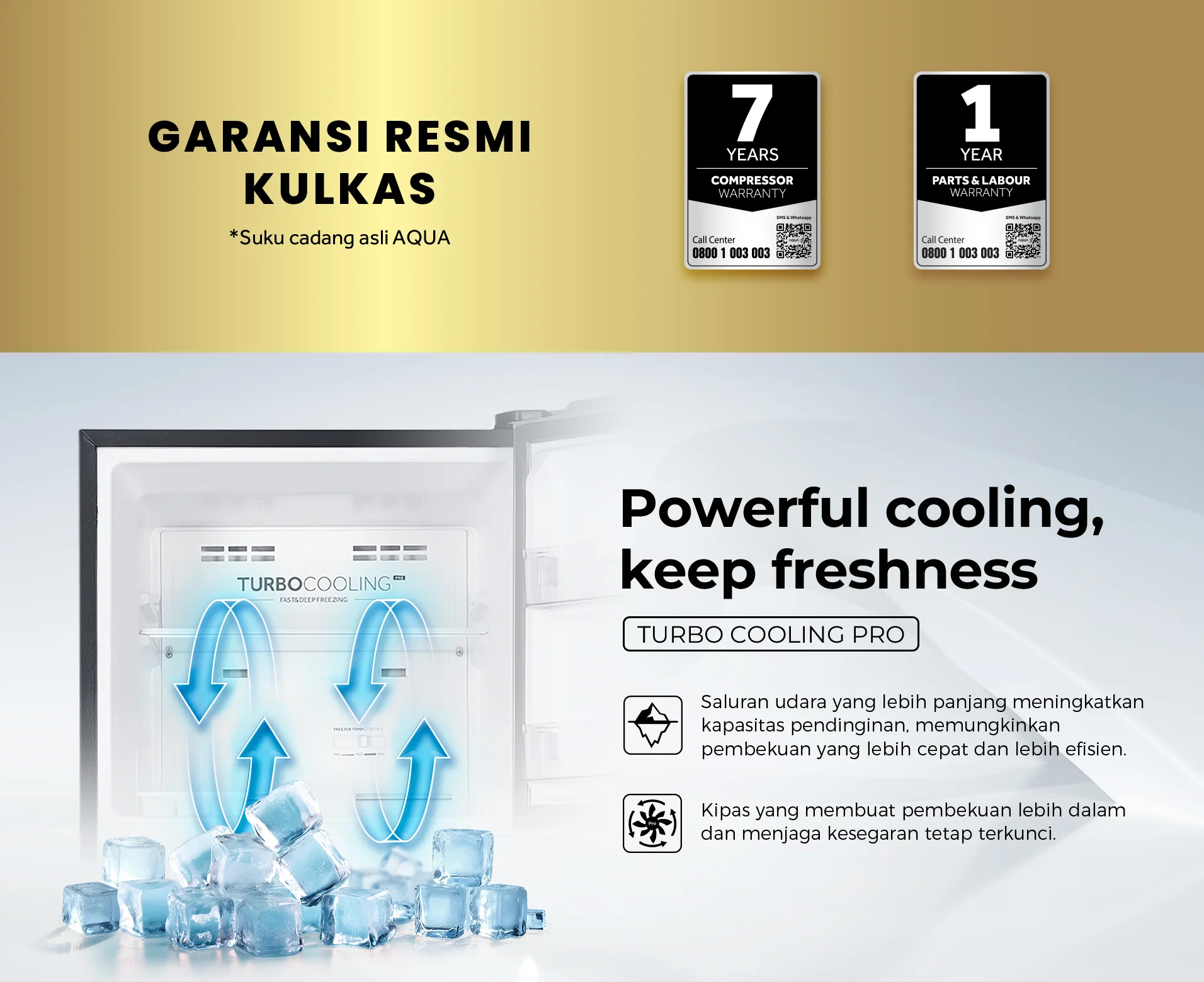 Kulkas AQR-TTD546RBC(BK)
