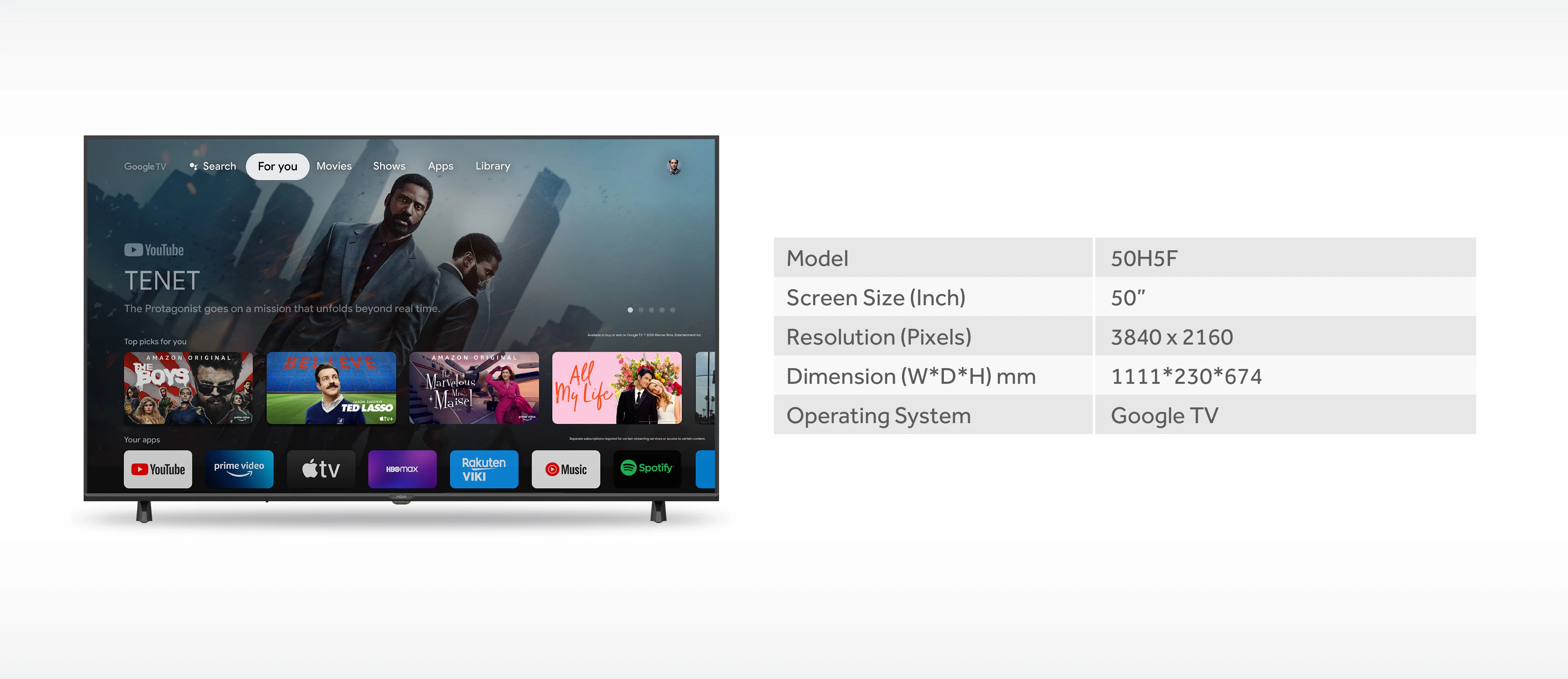 TV 50H5F