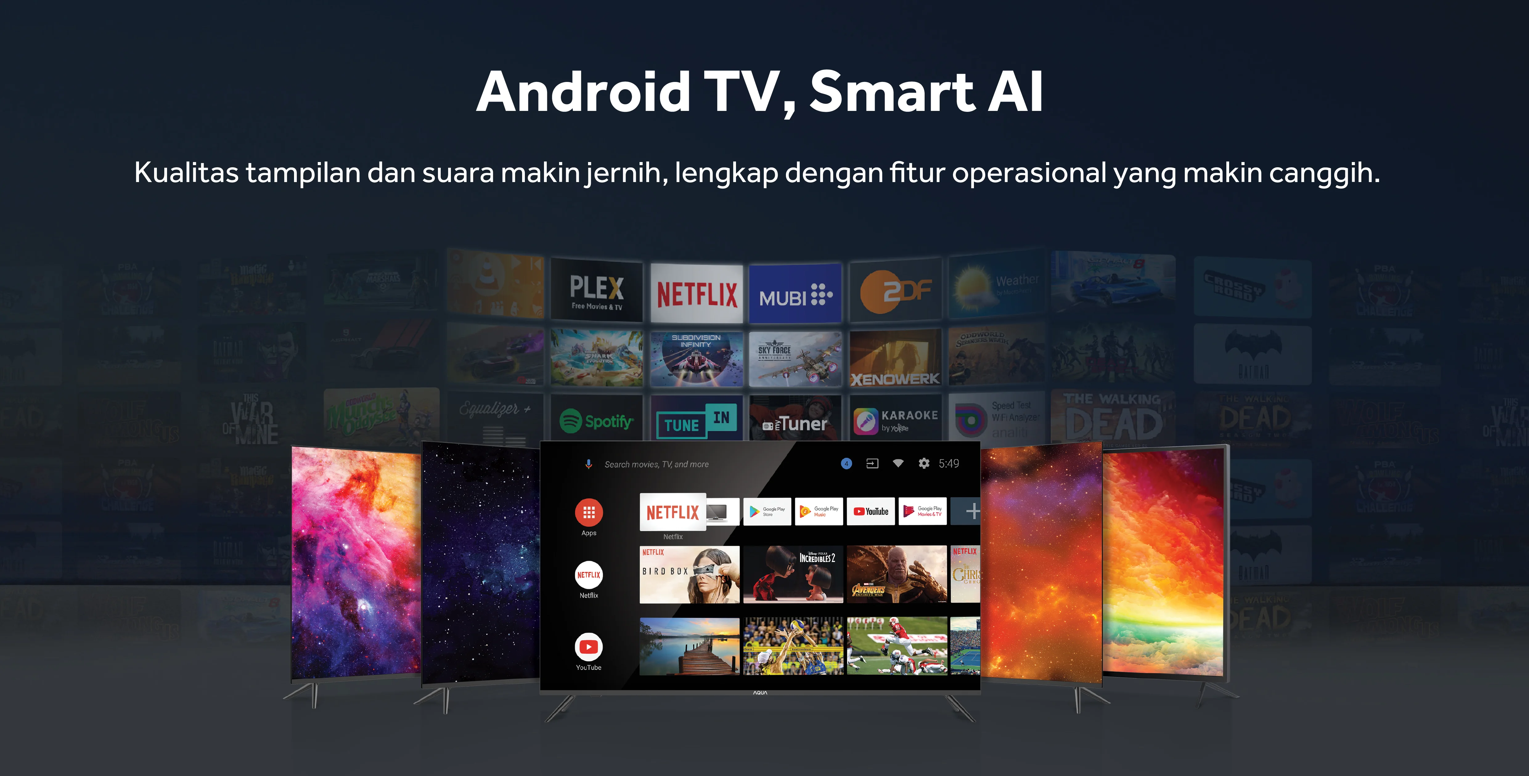 Smart TV AQUA Elektronik AQT32K701AF