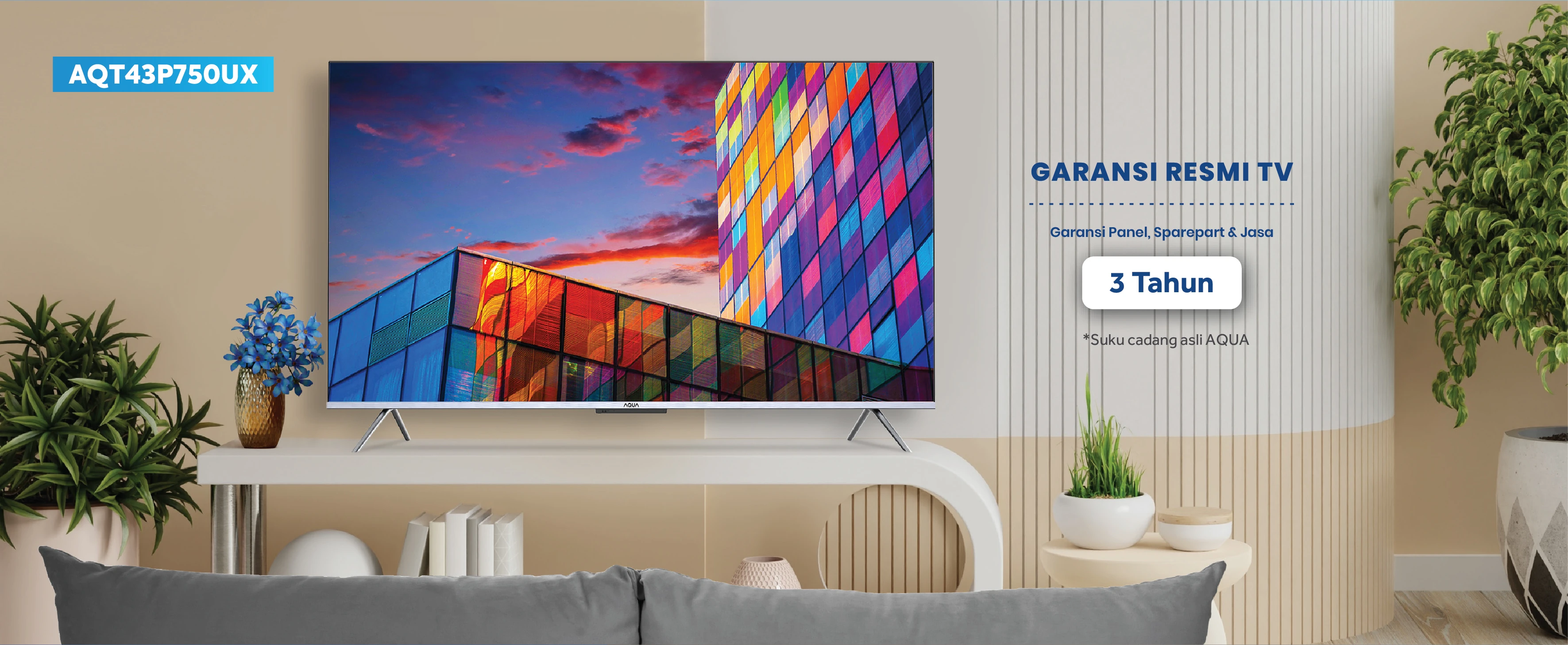 Smart TV AQUA Elektronik AQT43P750UX