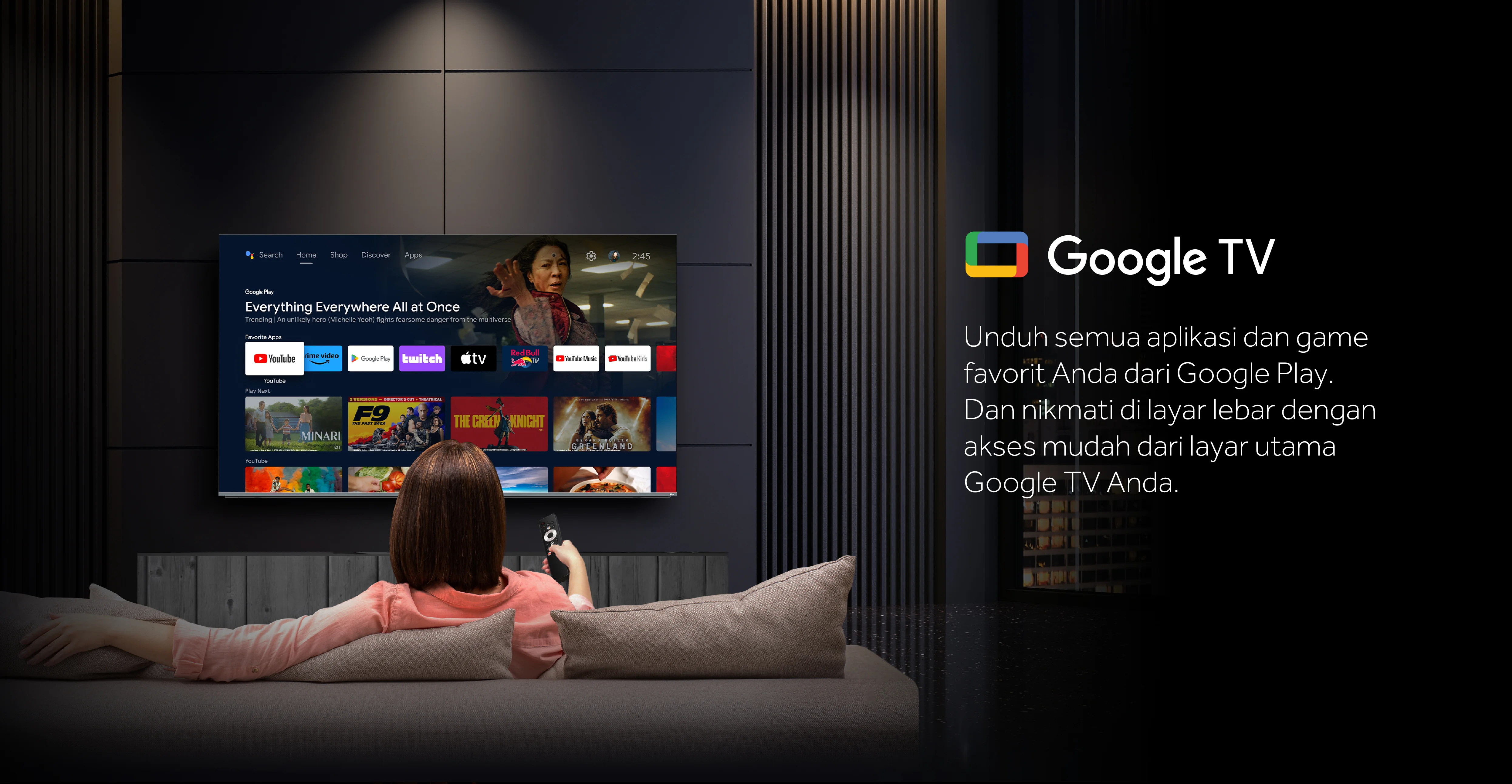 Smart TV AQUA Elektronik AQT55M80FUX