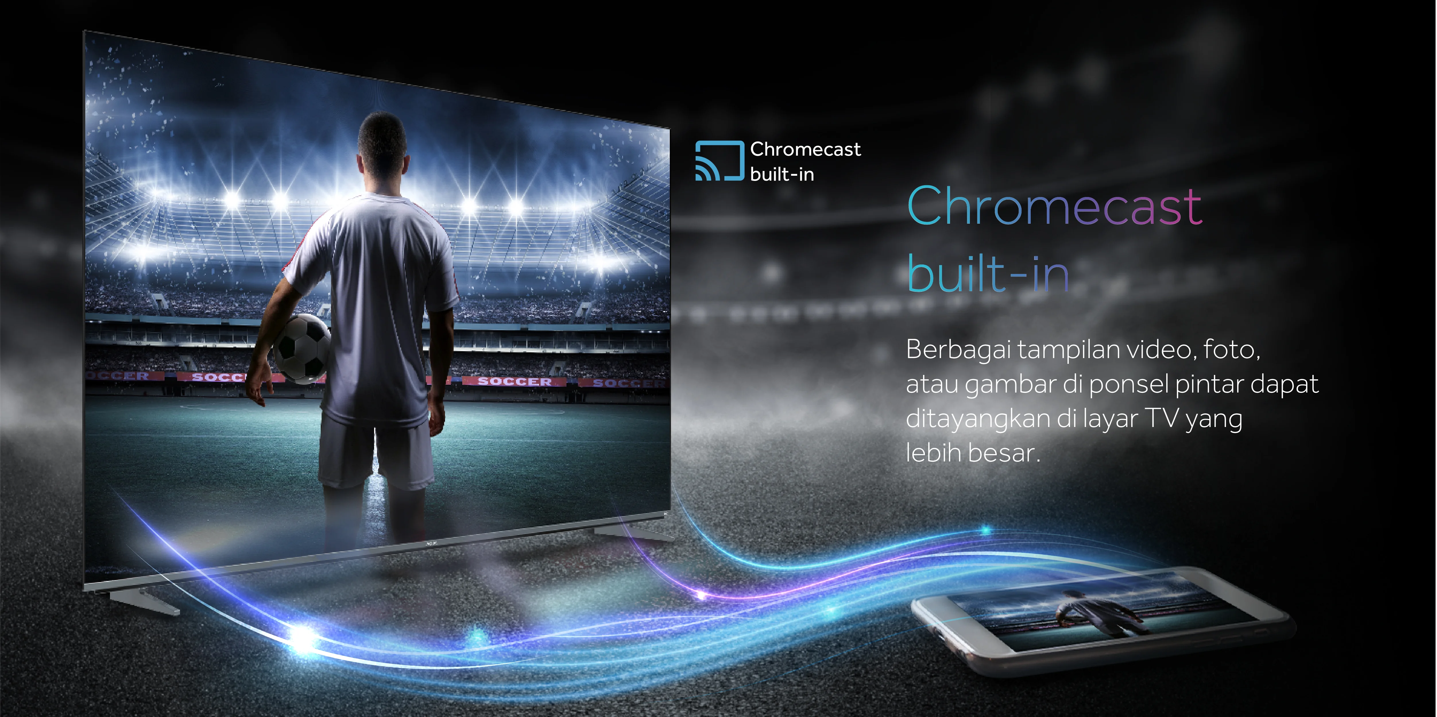 Smart TV AQUA Elektronik AQT55M80FUX