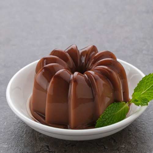 puding susu coklat
