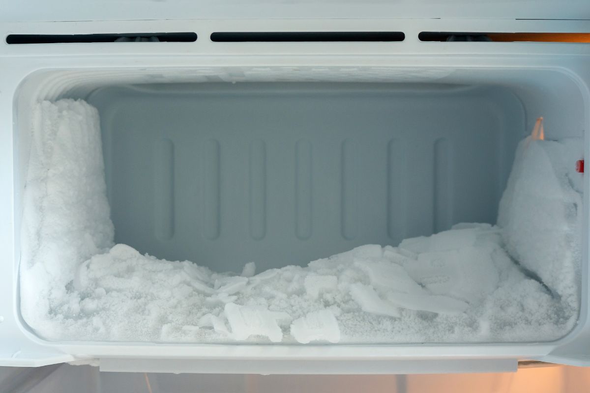 freezer tanpa pintu
