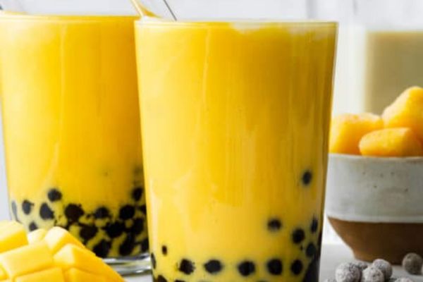 es mangga susu boba