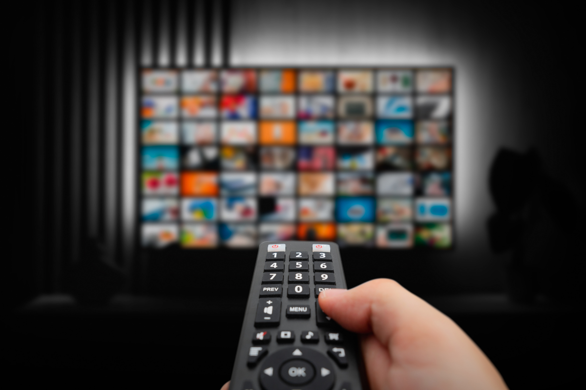 tv dan remote tv