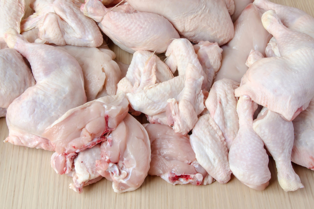 ayam potong mentah