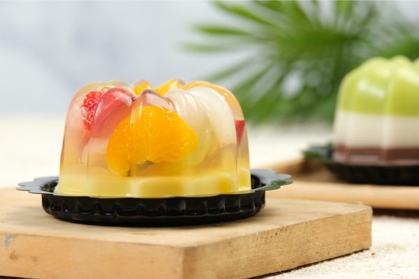puding mangga lapis susu