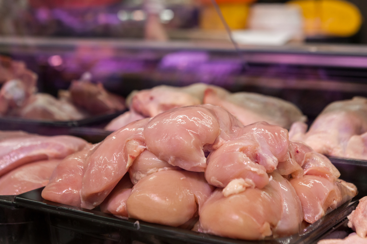 ayam mentah