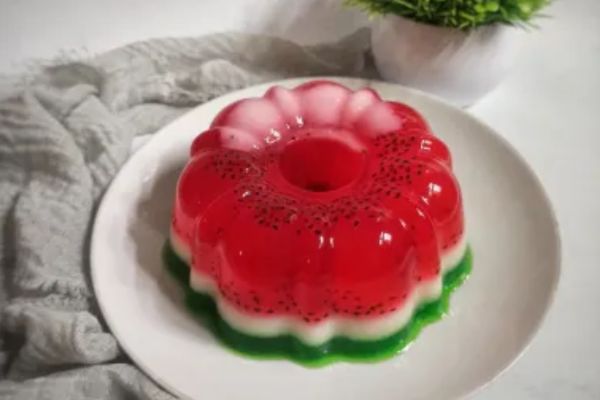 puding semangka segar