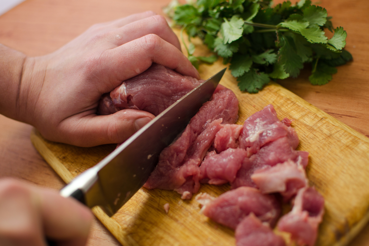 teknik memotong daging