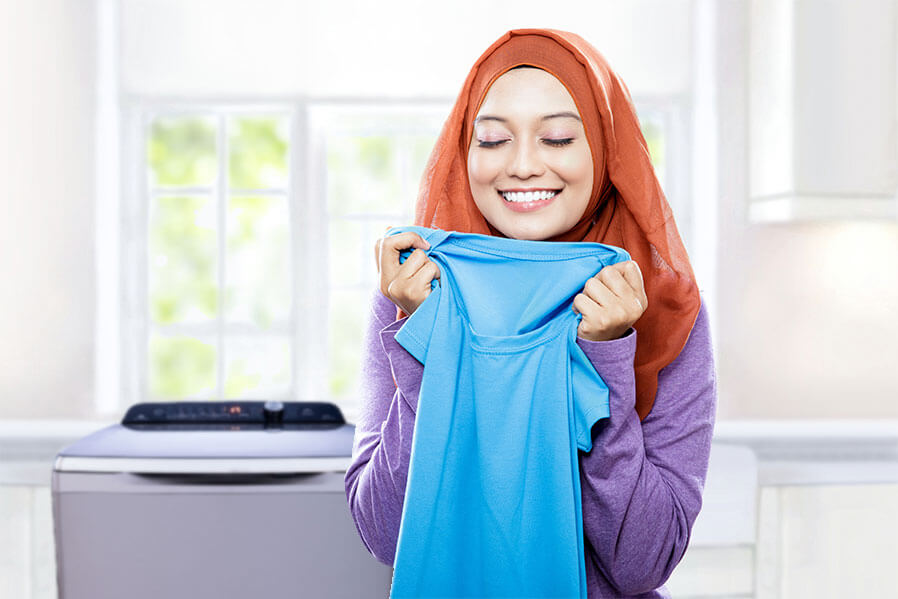 Cara Mencuci Hijab dengan Mesin Cuci