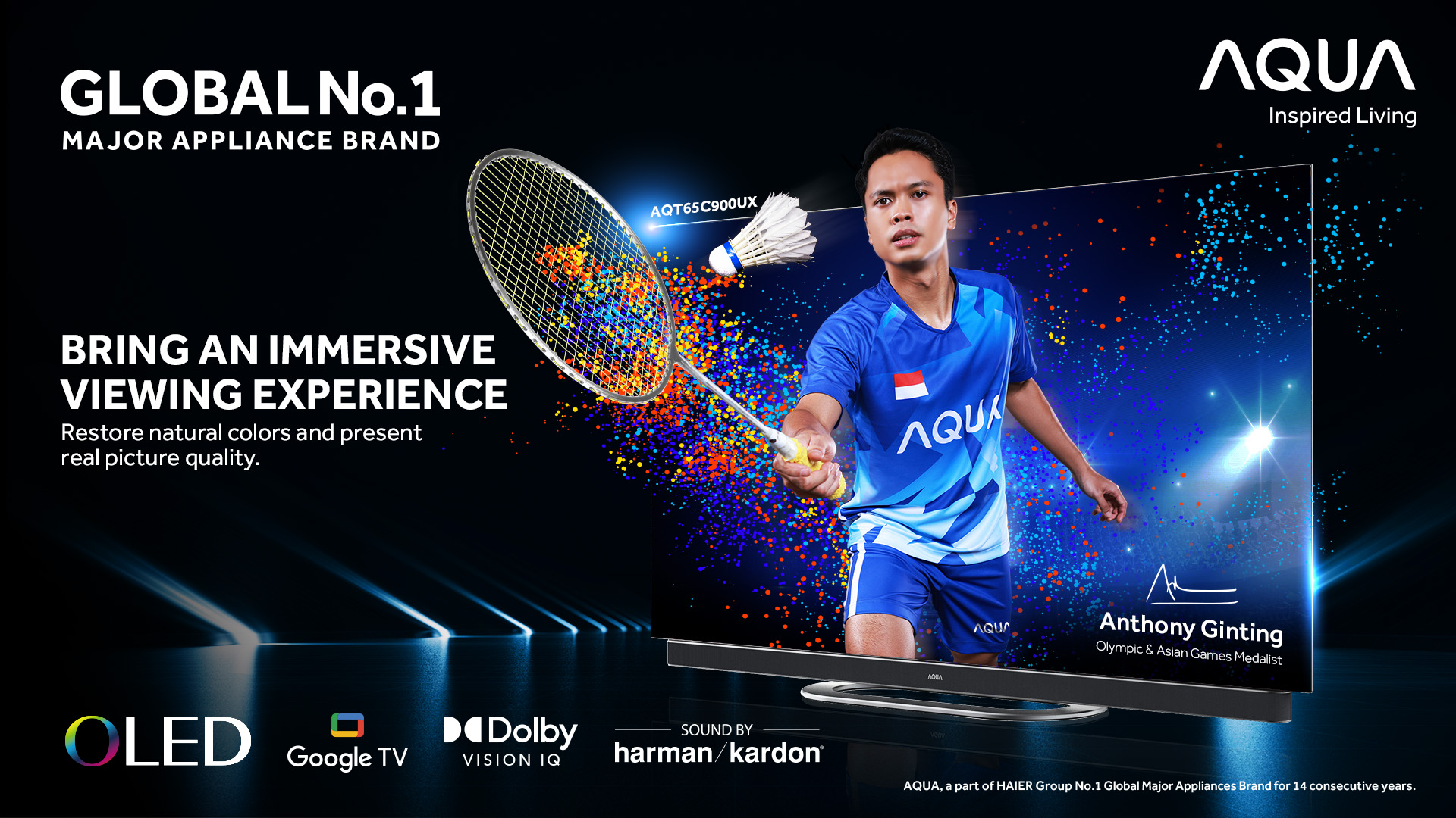 Bring an immersive viewing experience