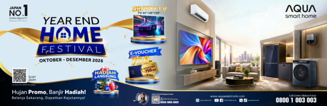 Year End Home Festival Oktober sampai Desember 2026